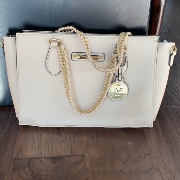 🔥Versace 1969🔥 white/Off white purse. Made in Italy. - Picture 1 of 15